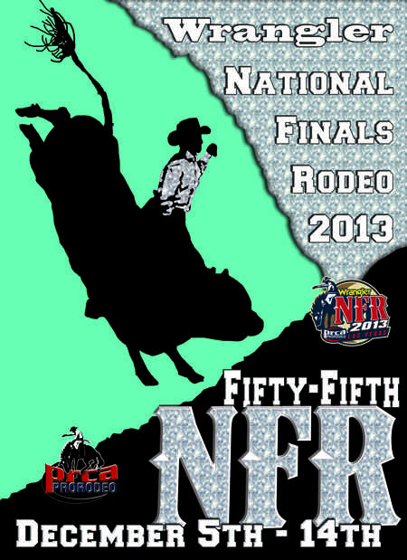 2013 Wrangler National Finals Rodeo Poster